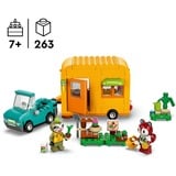 LEGO Animal Crossing 77054 La Roulotte e il Negozio di Giardinaggio di Florindo, Gioco per Bambini 7+ con Macchina Giocattolo, Giochi di costruzione Gioco per Bambini 7+ con Macchina Giocattolo, Set da costruzione, 7 anno/i, Plastica, 263 pz, 405 g