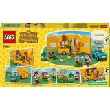 LEGO Animal Crossing 77054 La Roulotte e il Negozio di Giardinaggio di Florindo, Gioco per Bambini 7+ con Macchina Giocattolo, Giochi di costruzione Gioco per Bambini 7+ con Macchina Giocattolo, Set da costruzione, 7 anno/i, Plastica, 263 pz, 405 g