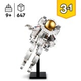 LEGO Creator 31152 3in1 Astronauta Trasformabile in Cane Giocattolo o in Astronave, Giochi da Costruire per Bambini di 9+, Giochi di costruzione Giochi da Costruire per Bambini di 9+, Set da costruzione, 9 anno/i, Plastica, 647 pz, 942 g