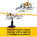 LEGO Creator 31152 3in1 Astronauta Trasformabile in Cane Giocattolo o in Astronave, Giochi da Costruire per Bambini di 9+, Giochi di costruzione Giochi da Costruire per Bambini di 9+, Set da costruzione, 9 anno/i, Plastica, 647 pz, 942 g