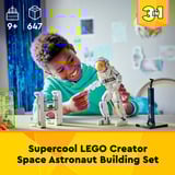 LEGO Creator Astronauta, Giochi di costruzione Set da costruzione, 9 anno/i, Plastica, 647 pz, 942 g
