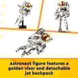 LEGO Creator Astronauta, Giochi di costruzione Set da costruzione, 9 anno/i, Plastica, 647 pz, 942 g