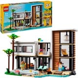 LEGO Creator Casa moderna, Giochi di costruzione Set da costruzione, 9 anno/i, Plastica, 939 pz, 1,9 kg