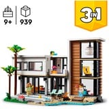 LEGO Creator Casa moderna, Giochi di costruzione Set da costruzione, 9 anno/i, Plastica, 939 pz, 1,9 kg