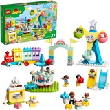 LEGO DUPLO Parco dei divertimenti Set da costruzione, 2 anno/i, Plastica, 95 pz, 2,17 kg