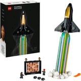 LEGO Icons 10391 Sulla Luna con Pharrell Williams, Kit Modellismo Adulti con Space Shuttle, Regalo Uomo o Donna da Collezione, Giochi di costruzione Kit Modellismo Adulti con Space Shuttle, Regalo Uomo o Donna da Collezione, Set da costruzione, 18 anno/i, Plastica, 966 pz, 1,43 kg