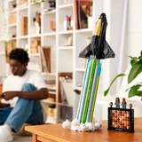 LEGO Icons 10391 Sulla Luna con Pharrell Williams, Kit Modellismo Adulti con Space Shuttle, Regalo Uomo o Donna da Collezione, Giochi di costruzione Kit Modellismo Adulti con Space Shuttle, Regalo Uomo o Donna da Collezione, Set da costruzione, 18 anno/i, Plastica, 966 pz, 1,43 kg