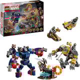 LEGO ǀ Marvel 76322 Avengers: Endgame Thor Contro Chitauri, Giocattolo con Mech, Figura di Gorilla e 7 Minifigure, Regalo 8+, Giochi di costruzione Giocattolo con Mech, Figura di Gorilla e 7 Minifigure, Regalo 8+, Set da costruzione, 8 anno/i, Plastica, 373 pz, 384 g