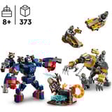 LEGO ǀ Marvel 76322 Avengers: Endgame Thor Contro Chitauri, Giocattolo con Mech, Figura di Gorilla e 7 Minifigure, Regalo 8+, Giochi di costruzione Giocattolo con Mech, Figura di Gorilla e 7 Minifigure, Regalo 8+, Set da costruzione, 8 anno/i, Plastica, 373 pz, 384 g