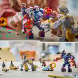 LEGO ǀ Marvel 76322 Avengers: Endgame Thor Contro Chitauri, Giocattolo con Mech, Figura di Gorilla e 7 Minifigure, Regalo 8+, Giochi di costruzione Giocattolo con Mech, Figura di Gorilla e 7 Minifigure, Regalo 8+, Set da costruzione, 8 anno/i, Plastica, 373 pz, 384 g