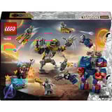 LEGO ǀ Marvel 76322 Avengers: Endgame Thor Contro Chitauri, Giocattolo con Mech, Figura di Gorilla e 7 Minifigure, Regalo 8+, Giochi di costruzione Giocattolo con Mech, Figura di Gorilla e 7 Minifigure, Regalo 8+, Set da costruzione, 8 anno/i, Plastica, 373 pz, 384 g