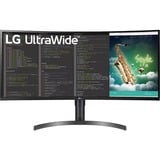 LG 35WN75CP-B.AEU Monitor PC 88,9 cm (35") 3440 x 1440 Pixel 4K Ultra HD LED Nero, Monitor LED Nero/Argento, 88,9 cm (35"), 3440 x 1440 Pixel, 4K Ultra HD, LED, 5 ms, Nero