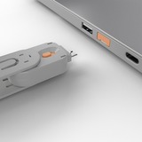 Lindy 40453 clip sicura Bloccaporte + chiave USB tipo A Arancione Acrilonitrile butadiene stirene (ABS) 5 pz arancione , Bloccaporte + chiave, USB tipo A, Arancione, Acrilonitrile butadiene stirene (ABS), 5 pz, Sacchetto di politene