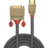 Lindy Cavo HDMI a DVI, Gold Line grigio