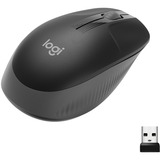 Logitech M190 mouse Ambidestro RF Wireless Ottico 1000 DPI Nero/antracite, Ambidestro, Ottico, RF Wireless, 1000 DPI, Antracite