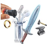 MGA Entertainment Make it Mini Lord of the Rings, Bricolage Miniverse Make it Mini Lord of the Rings, 8 anno/i, Multicolore, Plastica, Resina
