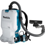 Makita DVC660Z aspirapolvere a traino 5,5 L Aspiratore a cilindro Secco 95 W Sacchetto per la polvere bianco/Blu, 95 W, Aspiratore a cilindro, Secco, Sacchetto per la polvere, 5,5 L, HEPA