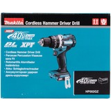 Makita HP002GZ, Cordless blu/Nero
