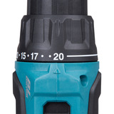 Makita Trapano avvitatore a percussione a batteria DHP490Z, 18 Volt, Cordless blu/Nero