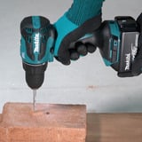 Makita Trapano avvitatore a percussione a batteria DHP490Z, 18 Volt, Cordless blu/Nero