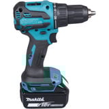 Makita Trapano avvitatore a percussione a batteria DHP490Z, 18 Volt, Cordless blu/Nero