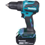 Makita Trapano avvitatore a percussione a batteria DHP490Z, 18 Volt, Cordless blu/Nero