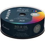 MediaRange MR510 disco vergine Blu-Ray BD-R DL 50 GB 25 pz, Dischi Blu-ray 50 GB, BD-R DL, Scatola per torte, 25 pz
