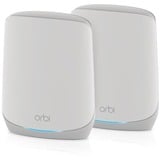 Netgear Orbi RBK762S Banda tripla (2.4 GHz/5 GHz/5 GHz) Wi-Fi 6 (802.11ax) Bianco 5 Interno, Router di rete bianco, Bianco, Interno, Sistema Mesh, 350 m², Banda tripla (2.4 GHz/5 GHz/5 GHz), Wi-Fi 6 (802.11ax)