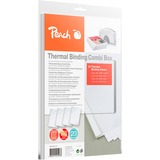 Peach PBT100-14 accessori per la rilegatura, Soluzione Bianco, 20 pz