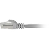 Sharkoon Cavo patch SFTP, RJ-45, con cavo grezzo Cat.7a grigio