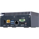Shuttle Edge PC SPCEL03 PC con dimensioni 0,46 l Nero x6413E Intel SoC BGA 1493 1,5 GHz, Barebone grigio scuro, PC con dimensioni 0,46 l, Mini PC barebone, Intel SoC, BGA 1493, DDR4-SDRAM, SATA