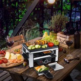 Steba Raclette RC 104 Nero/in acciaio inox