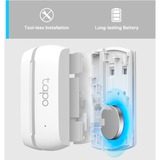 TP-Link Tapo T110, Rivelatore di apertura bianco
