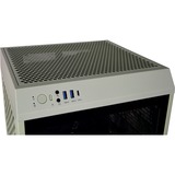 Thermaltake CA-1X9-00SEWN-00, Chassis Tower verde chiaro