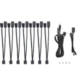 Thermaltake CL-O051-PL00BL-A, Controllo ventola Nero