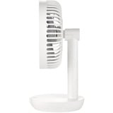 Unold Breezy, Ventilatore bianco/grigio, Ventilatore domestico con pale, Grigio, Bianco, Tavolo, Plastica, Pulsanti, Bianco