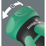Wera 05008891001, Set di bit Nero/Verde