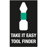 Wera Kraftform Kompakt Stubby Magazin RA 1, Set di bit Nero/Verde