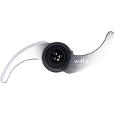Wilfa IM4B-1000FP, Frullatore a immersione Nero/in acciaio inox