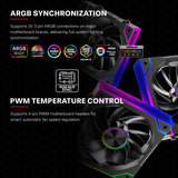 Xilence XF073, Ventola Nero