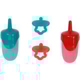 ZAPF Creation BABY born® Piccola Bottiglia e Ciuccio 36cm, Accessori della bambola 