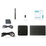 ZOTAC ZBOX-CI669NANO-BE, Barebone Nero/Bianco