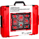 fischer Azione L-BOXX 102 DuoLine, Tassello grigio chiaro/Rosso
