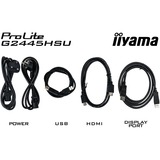iiyama G-MASTER G2445HSU-B2 Monitor PC 60,5 cm (23.8") 1920 x 1080 Pixel Full HD LCD Nero, Monitor di gioco Nero (opaco), 60,5 cm (23.8"), 1920 x 1080 Pixel, Full HD, LCD, 1 ms, Nero