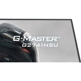 iiyama G-MASTER G2741HSU-B1 Monitor PC 68,6 cm (27") 1920 x 1080 Pixel Full HD Nero, Monitor di gioco Nero (opaco), 68,6 cm (27"), 1920 x 1080 Pixel, Full HD, Nero