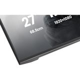 iiyama G-MASTER G2741HSU-B1 Monitor PC 68,6 cm (27") 1920 x 1080 Pixel Full HD Nero, Monitor di gioco Nero (opaco), 68,6 cm (27"), 1920 x 1080 Pixel, Full HD, Nero