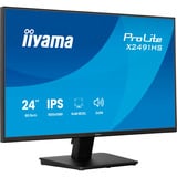 iiyama X2491HS-B1, Monitor LED Nero (opaco)