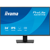 iiyama X2491HS-B1, Monitor LED Nero (opaco)
