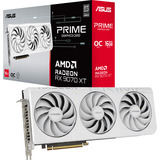 ASUS Prime -RX9070XT-O16G-WHITE AMD Radeon RX 9070 XT 16 GB GDDR6, Scheda grafica bianco, Radeon RX 9070 XT, 16 GB, GDDR6, 256 bit, 7680 x 4320 Pixel, PCI Express 5.0