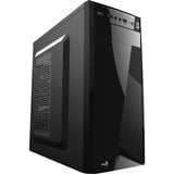Aerocool CS‐1101 Midi Tower Nero, Chassis Tower Nero, Midi Tower, PC, Nero, ATX, micro ATX, Mini-ATX, Acciaio, 15 cm